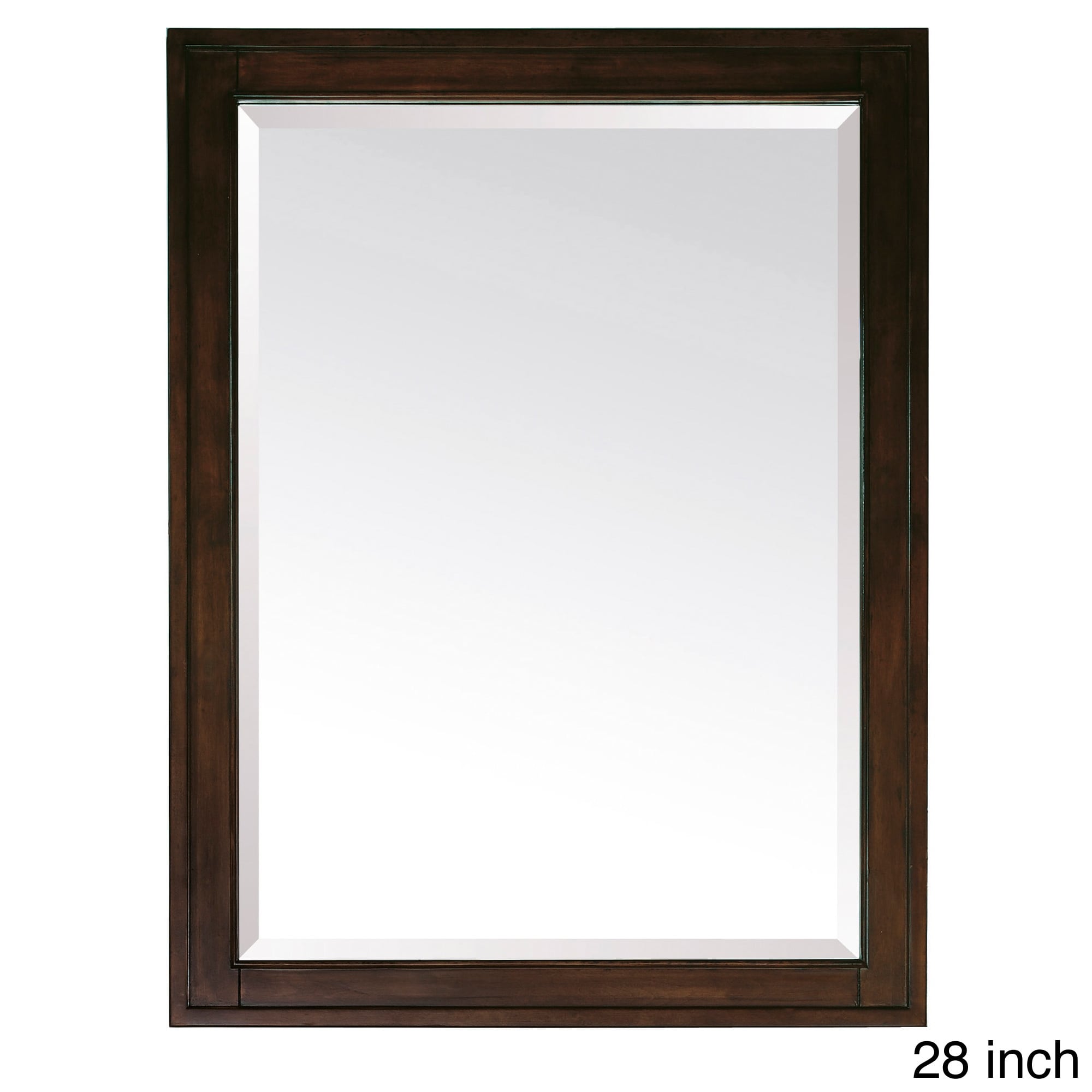 Avanity Madison 24 inch Mirror In Light Espresso Finish