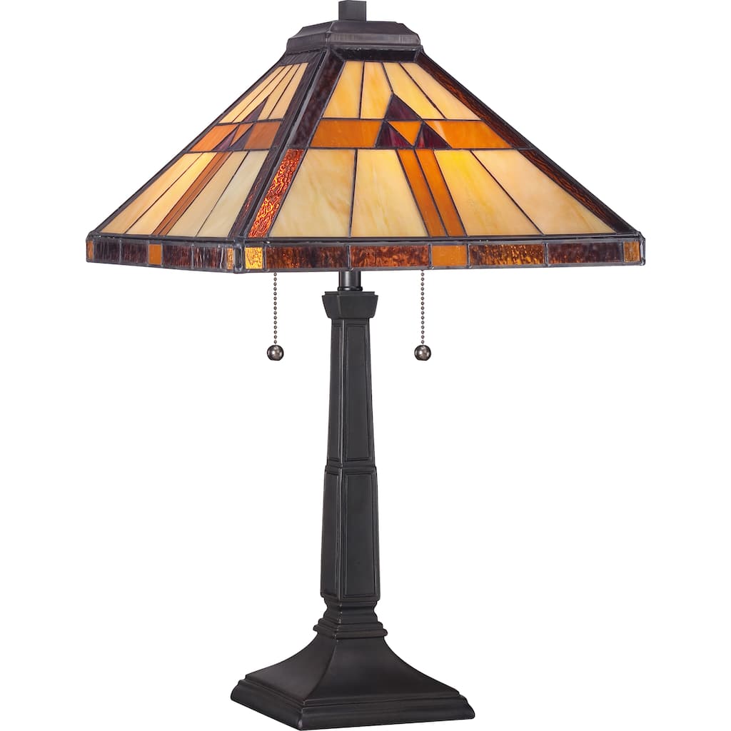 Quoizel Tiffany-style Bryant Table Lamp