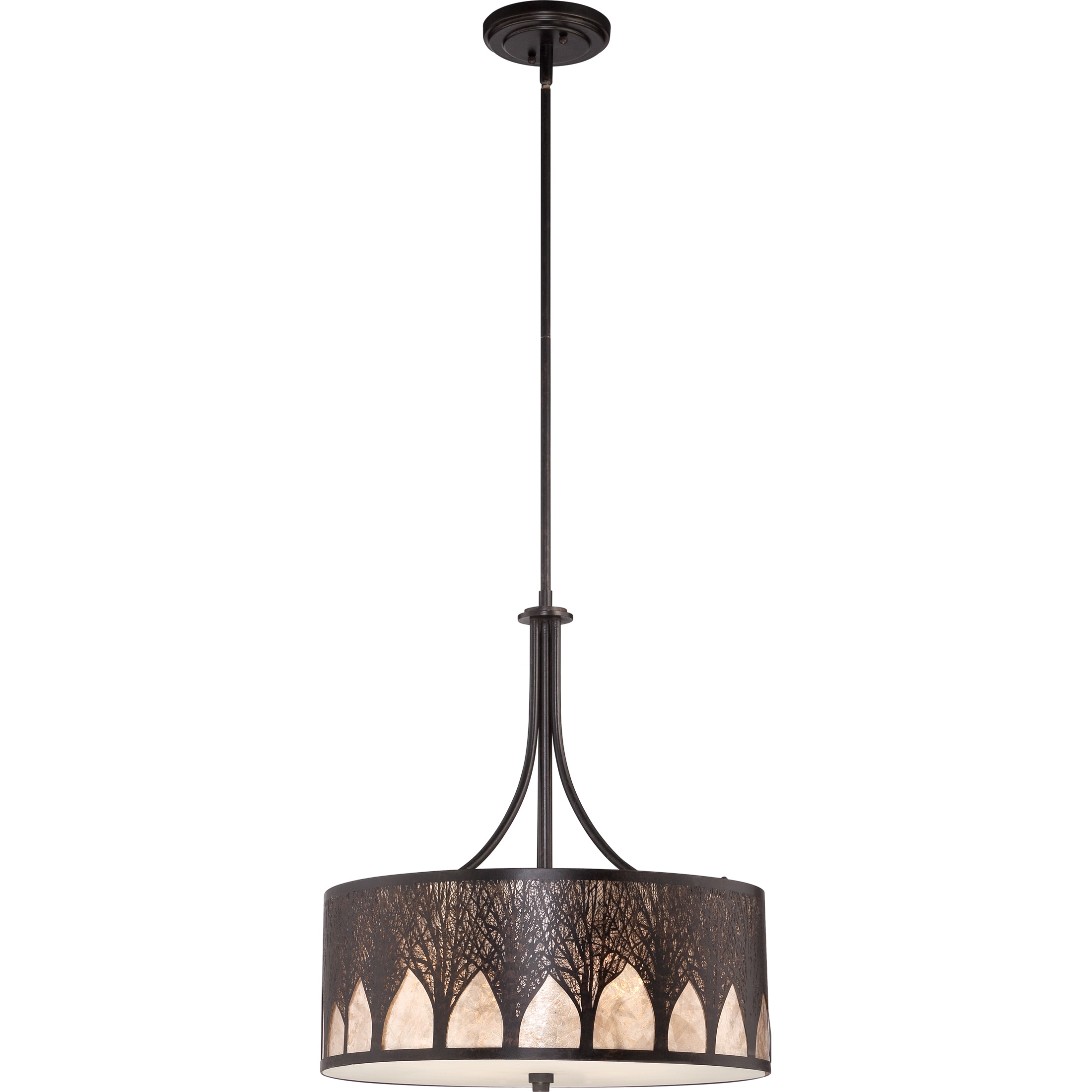 Mica Vega With Imperial Bronze Finish 4 light Pendant