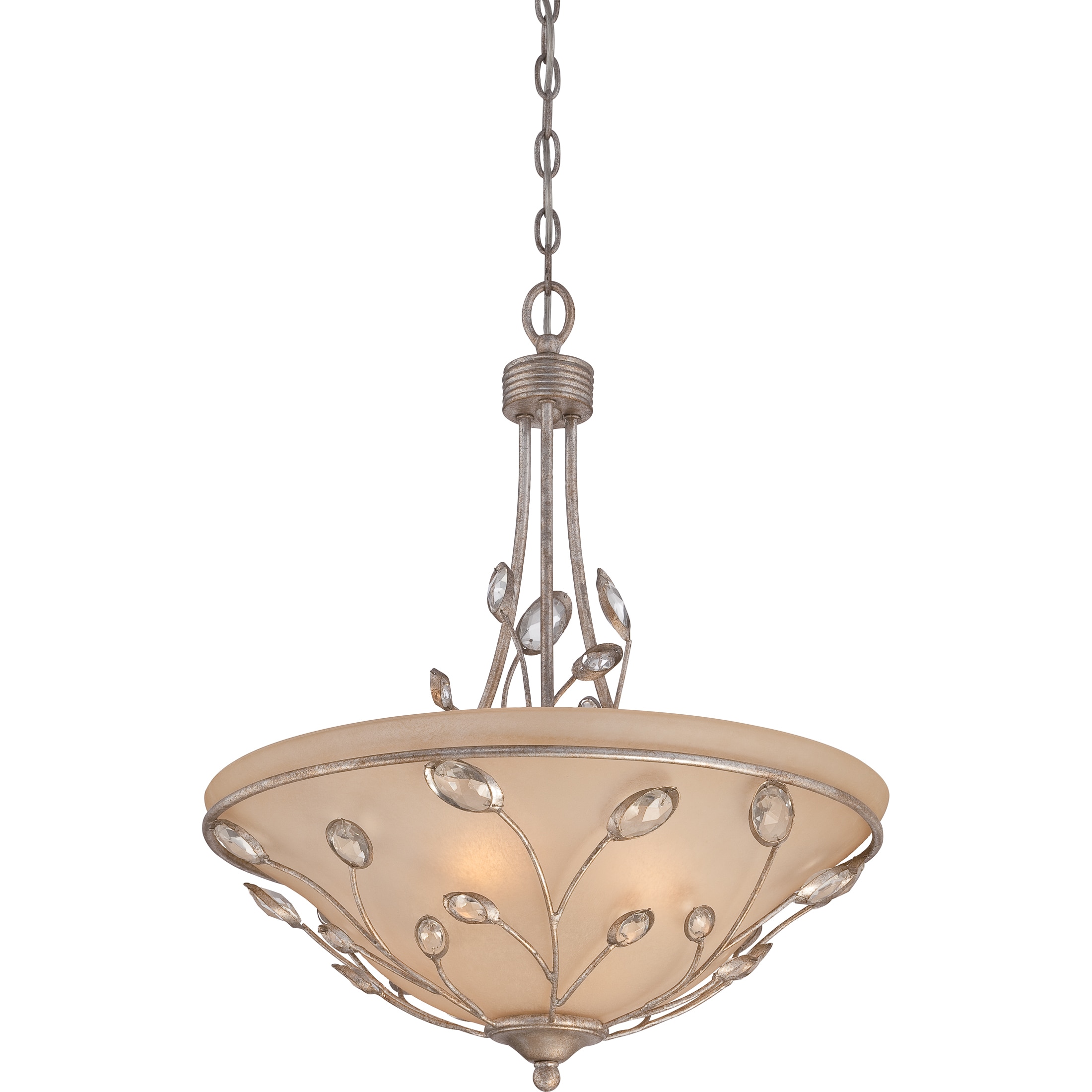 Wesley 4 light Italian Fresco Pendant