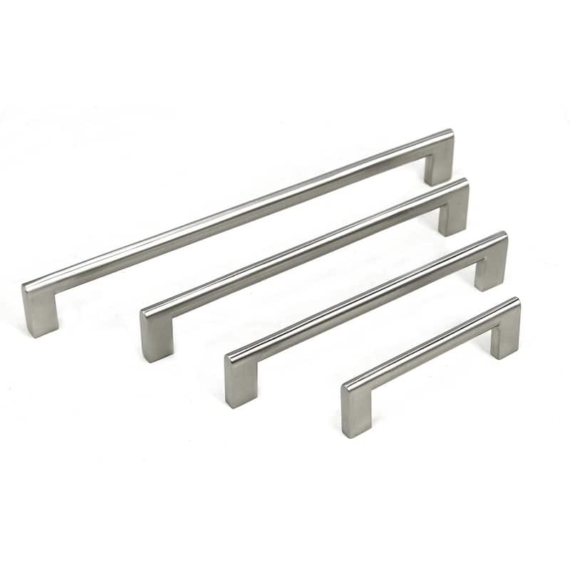 Contemporary 10-7/8 inch High Heel Arch Design Stainless Steel Cabinet Bar Pull Handles (Pack of 4)