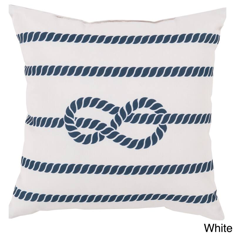 Sailors Knot Indoor/Outdoor-Safe Decorative Throw Pillow