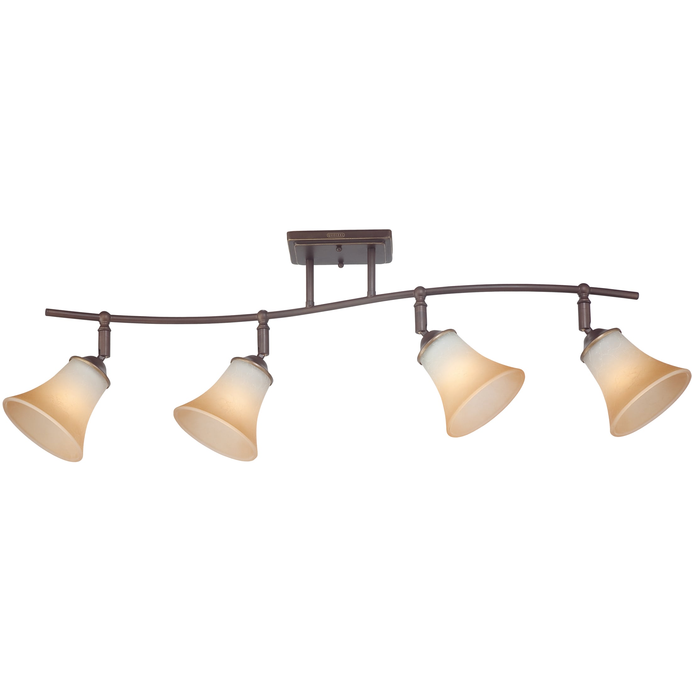 Duchess Palladian Bronze Finish 4 light Fixed Track Fixture