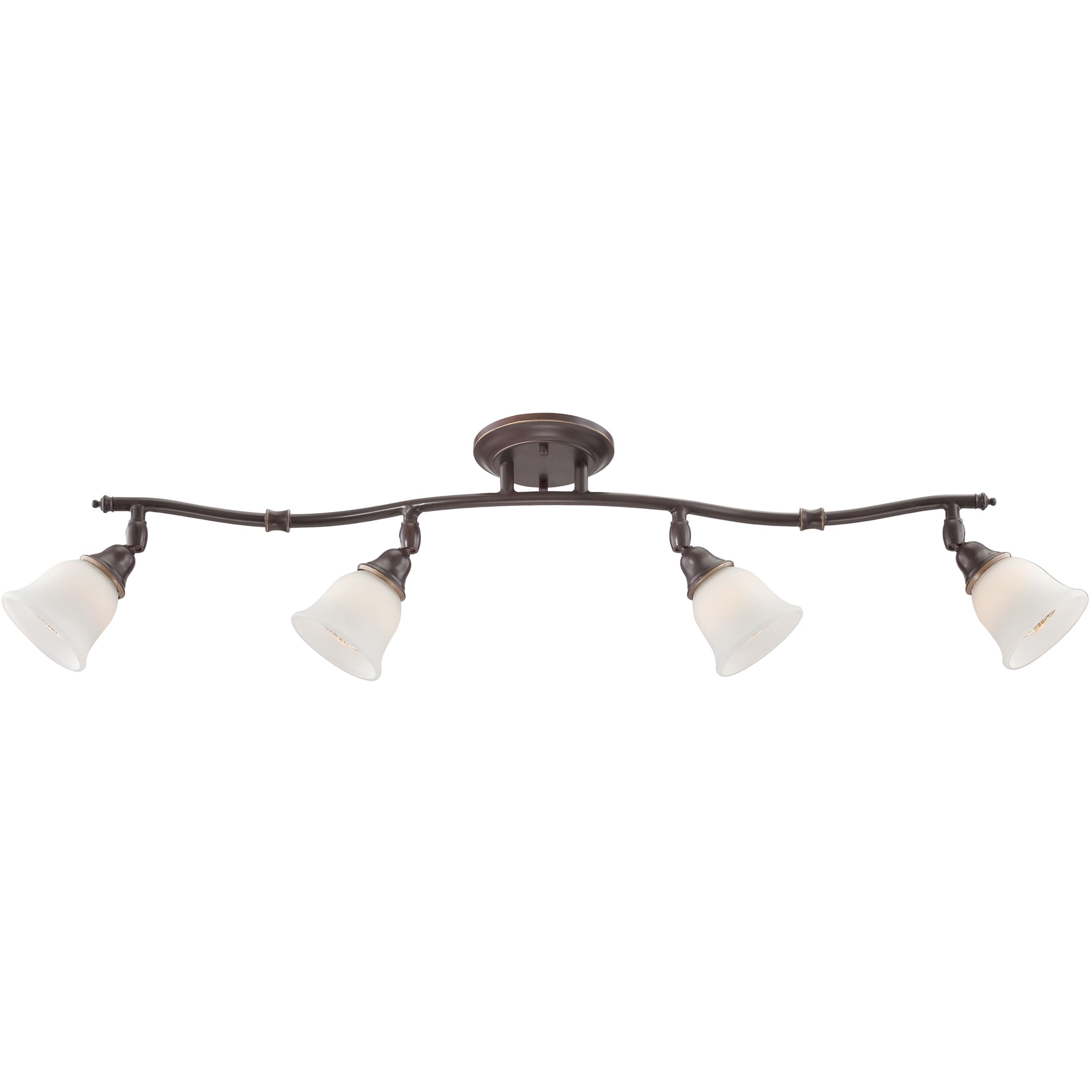 Quoizel 4 light Dominic Palladian Bronze Finish Fixed Track Light