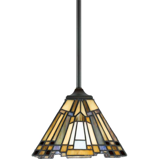 Copper Grove Cornelius Bronze Finish Rod Hung Mini Pendant