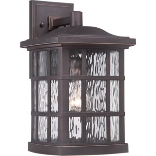 The Gray Barn Hidden Pond 1-light Palladian Bronze Large Wall Lantern