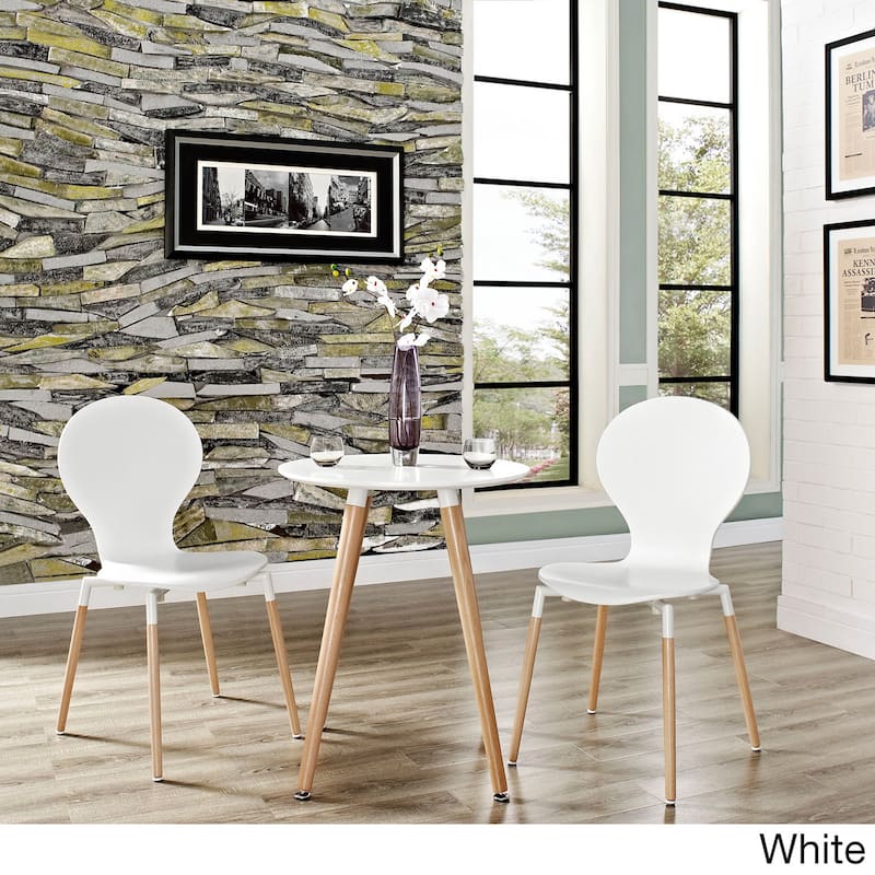 Carson Carrington Bronnoysund Dining Chair (Set of 2) - White