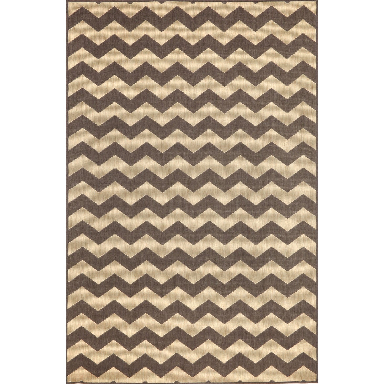 Geometric Stripe Outdoor Area Rug (33 X 411)