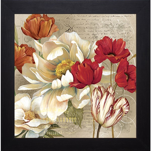 Shop Carol Robinson 'Jardin II' Framed Art Print - Free Shipping Today ...