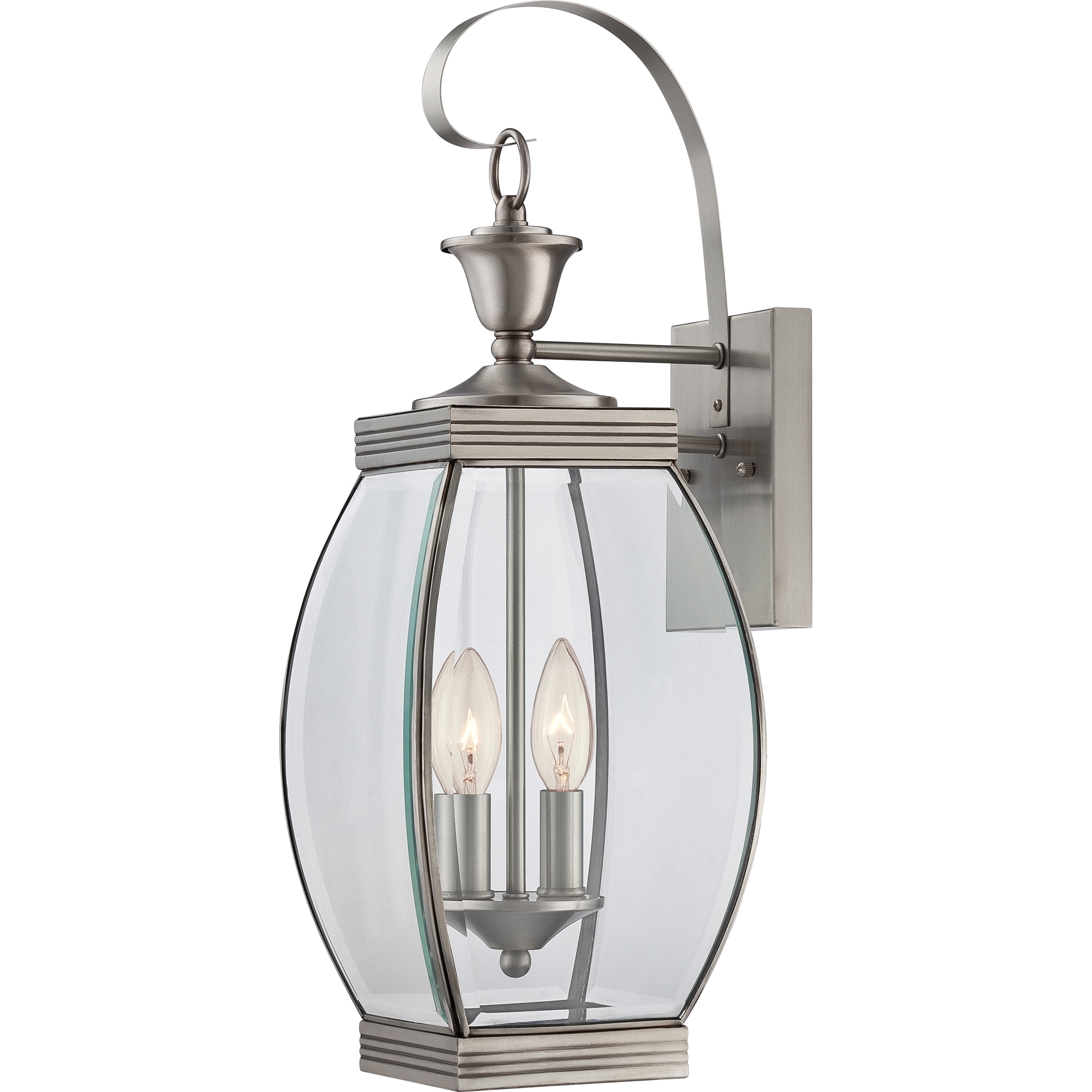 Oasis Pewter Medium Wall Lantern