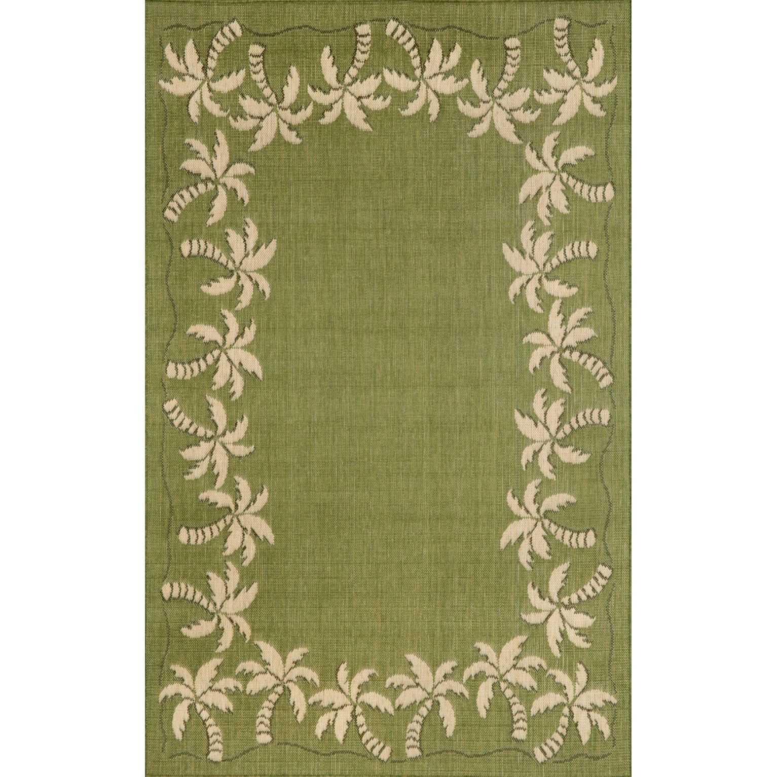 Beach Border Outdoor Area Rug (411 X 76)