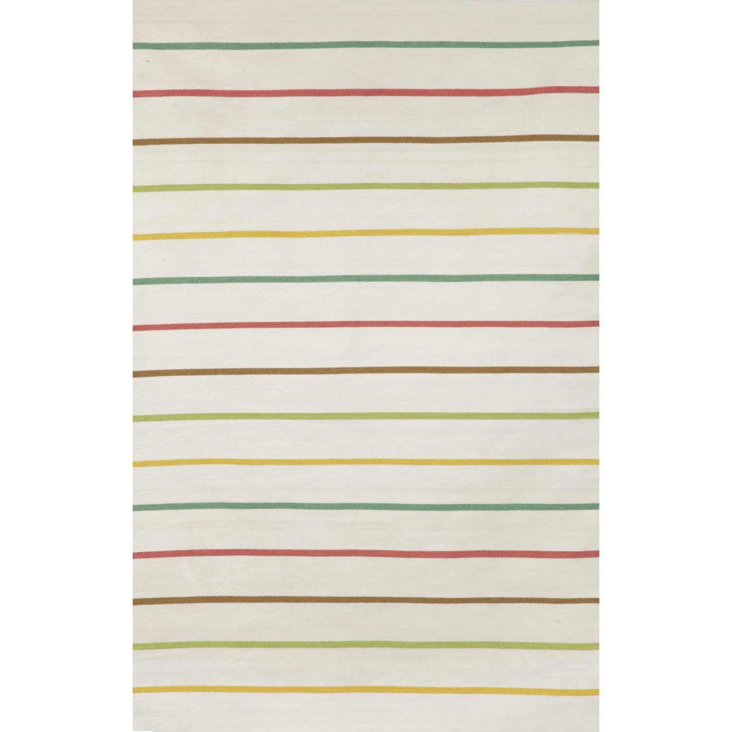 Colored Stripe Outdoor Area Rug (5 X 76)