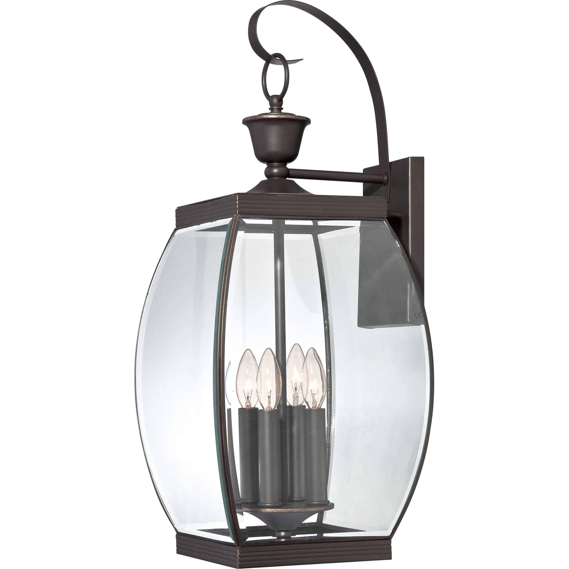 Oasis Extra Large 4 light Medici Bronze Wall Lantern