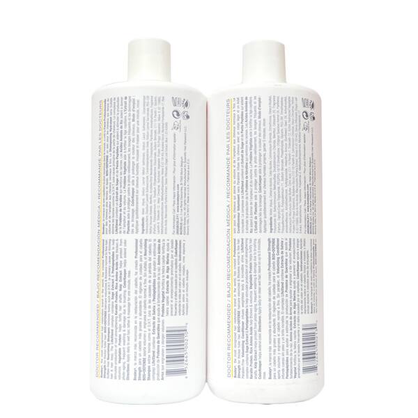 Bosley Defense Nourishing Shampoo And Volumizing Conditioner For Color Treated Hair Liter Duo Overstock 8965817