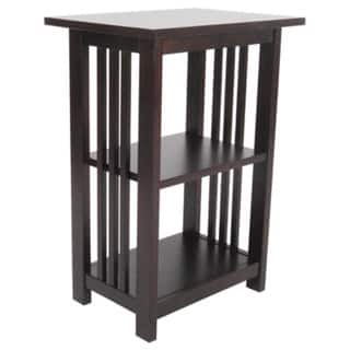 Copper Grove Boutwell Classic Mission 2 Shelf End Table Overstock 20461253