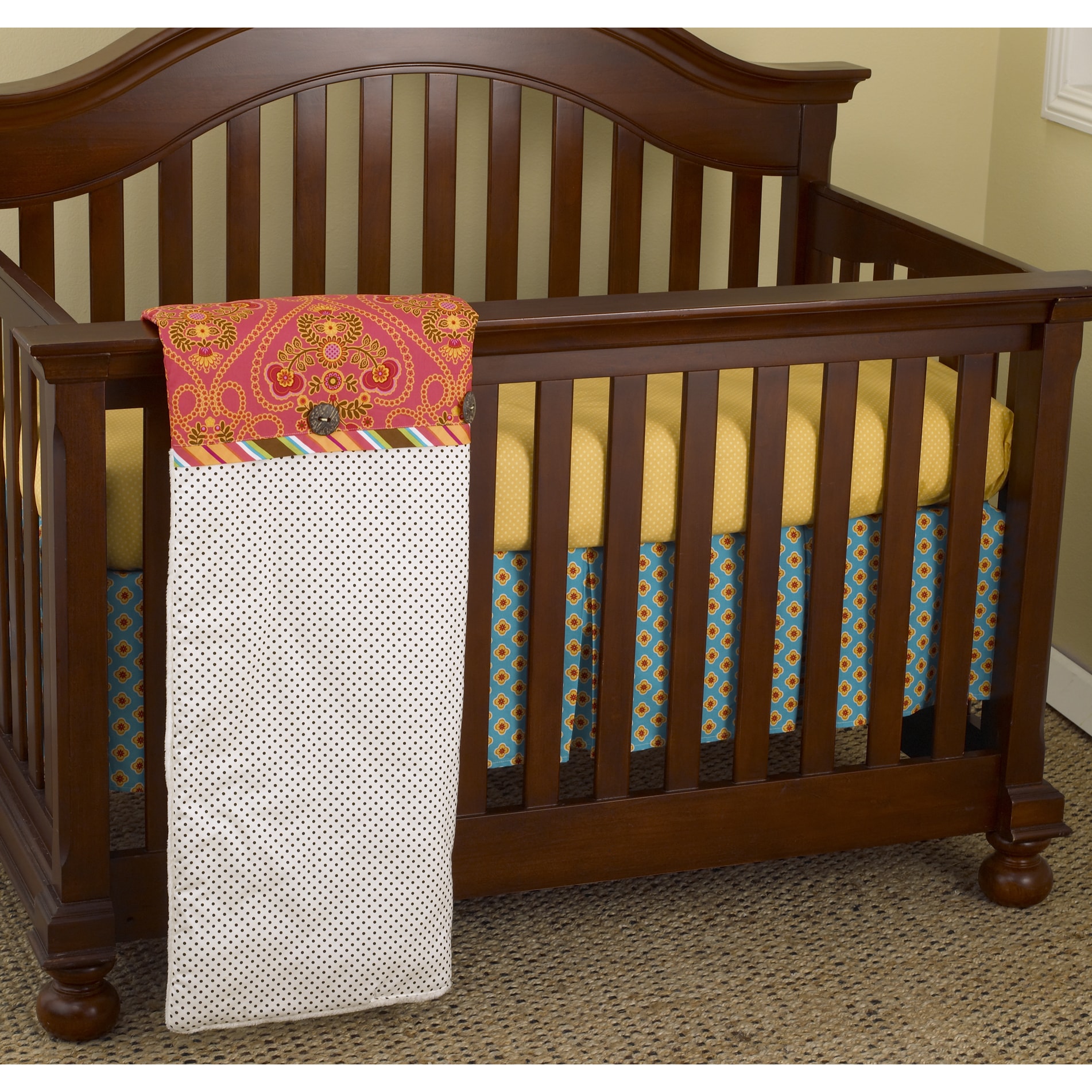 Shop Cotton Tale Gypsy 3 Piece Crib Bedding Set Overstock 8967749