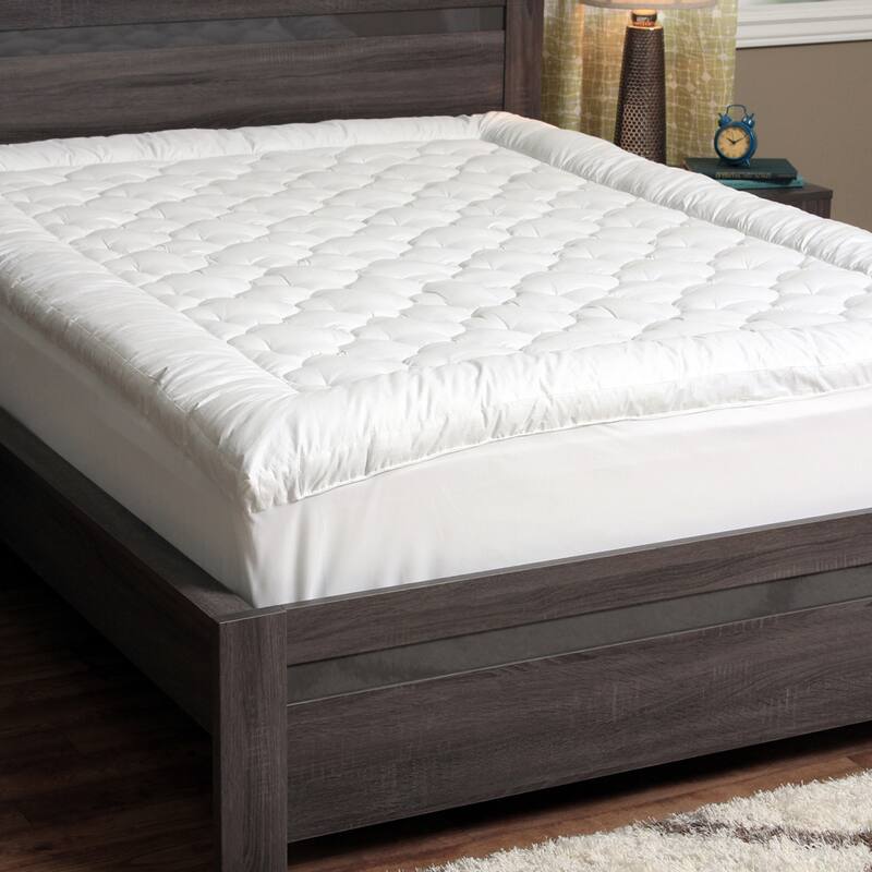 Cozy Classics Billowy Clouds Mattress Pad - White - Full