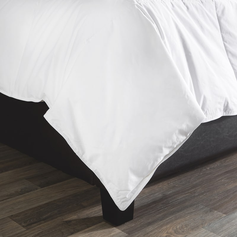 All Season White Down Comforter by Cozy Classics