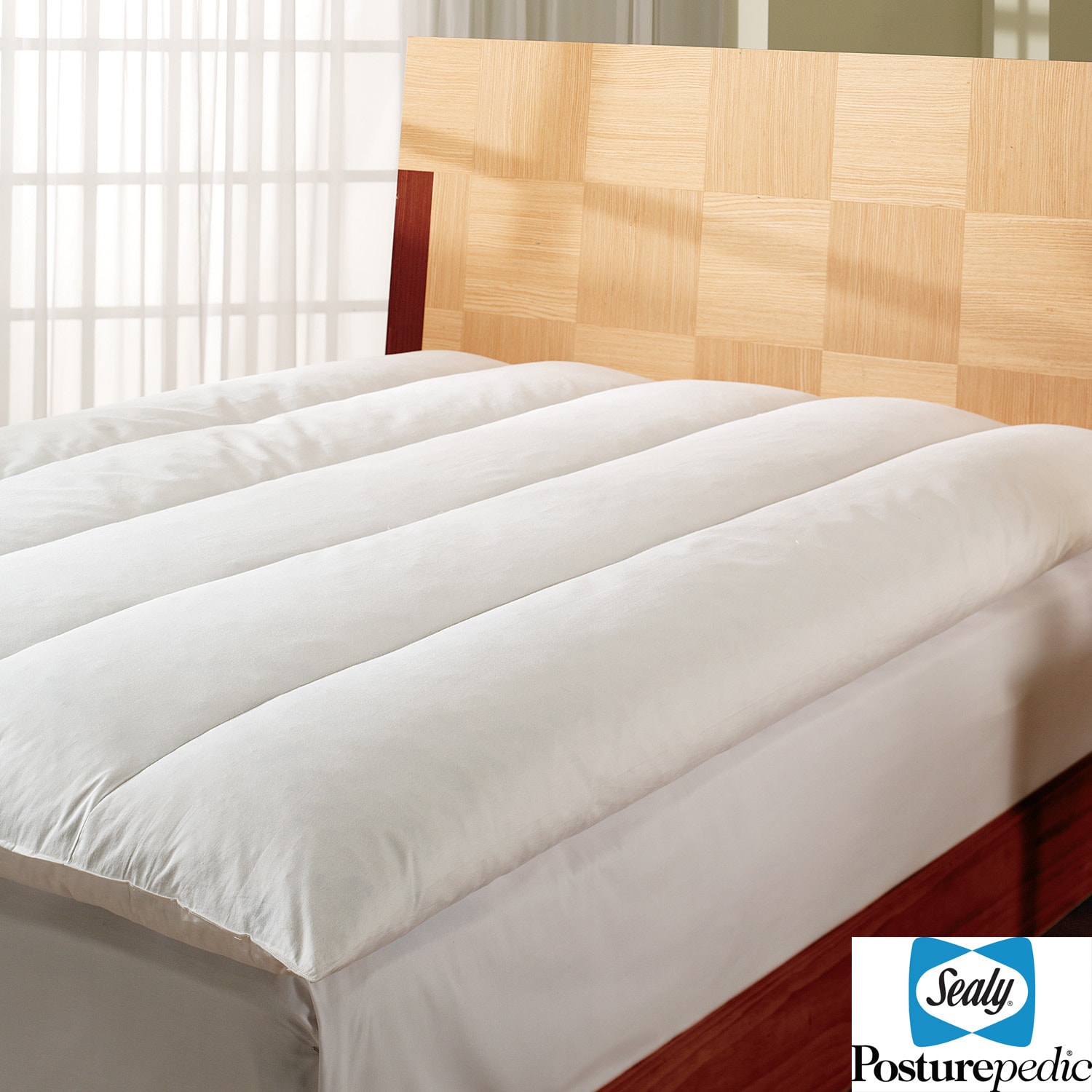 Sealy Posturepedic Soft Down Alternative Fiber Bed