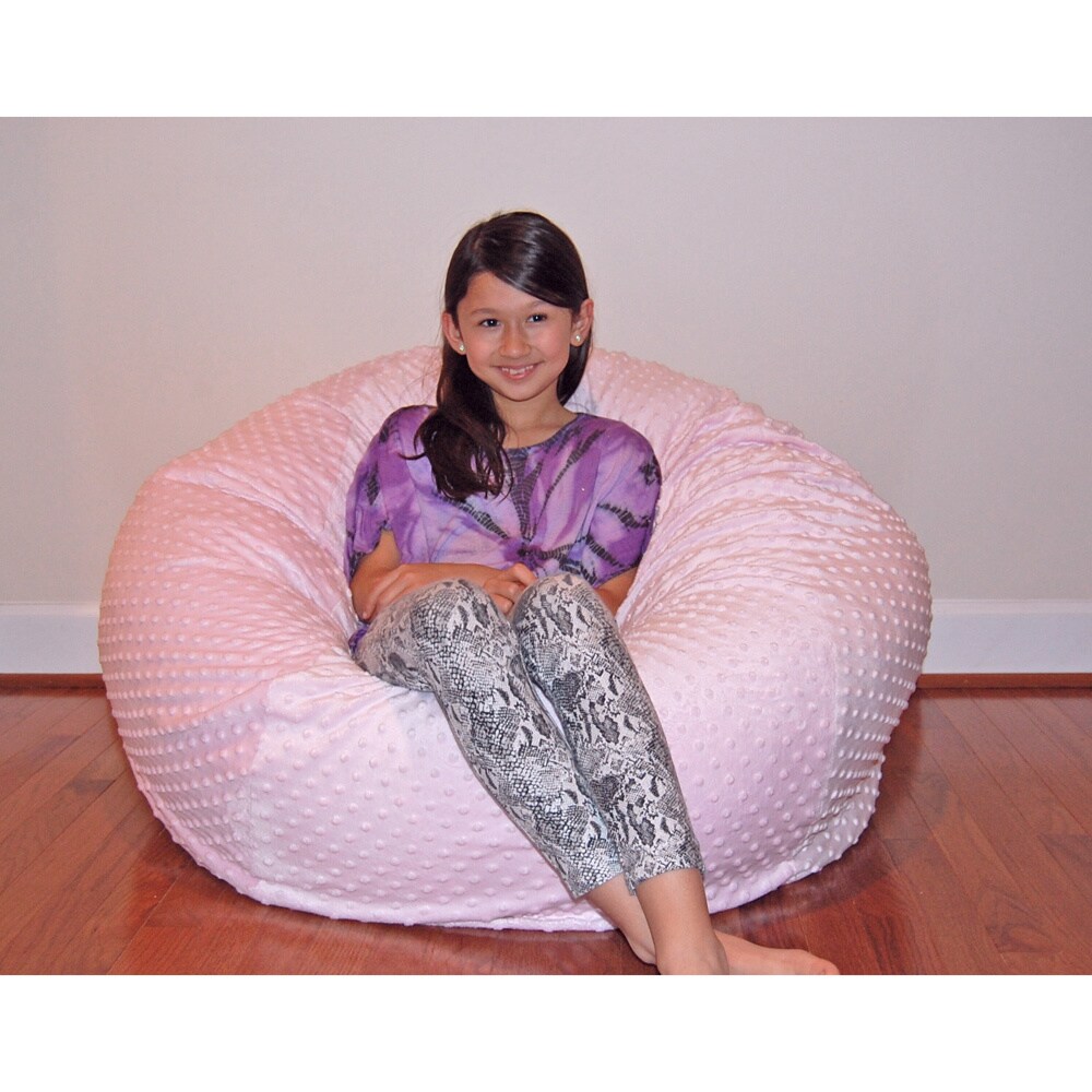 Cuddle Bubble 36 inch Minky Soft Bean Bag Chair Bed Bath Beyond 8968195