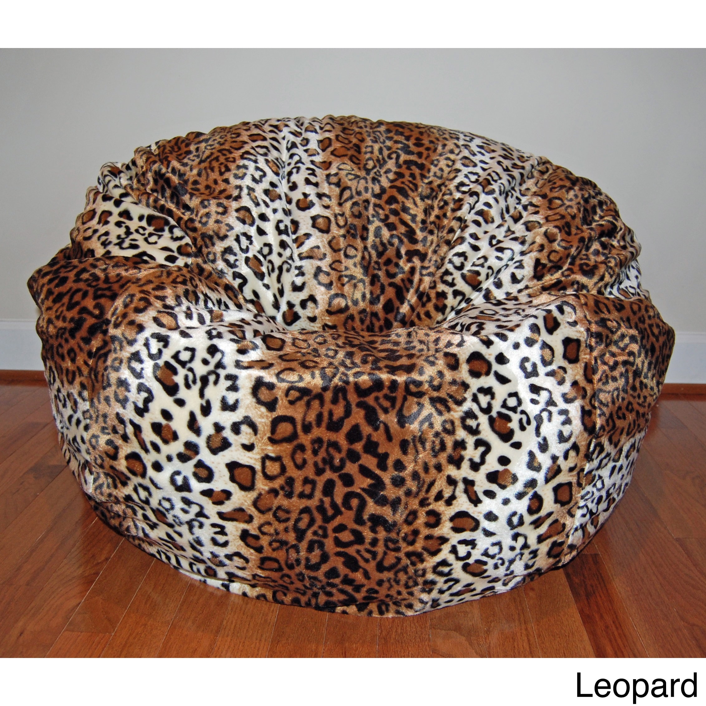 Products 36 Snow Leopard Animal Print Fur Washable Large Bean Bag