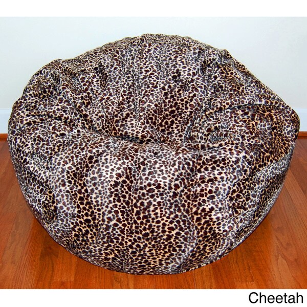 Faux Animal Fur Washable 36 inch Bean Bag Chair Bed Bath Beyond 8968212