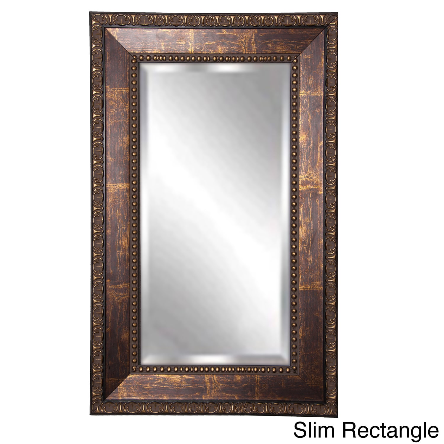 American Made Rayne Roman Copper Bronze Wall Mirror