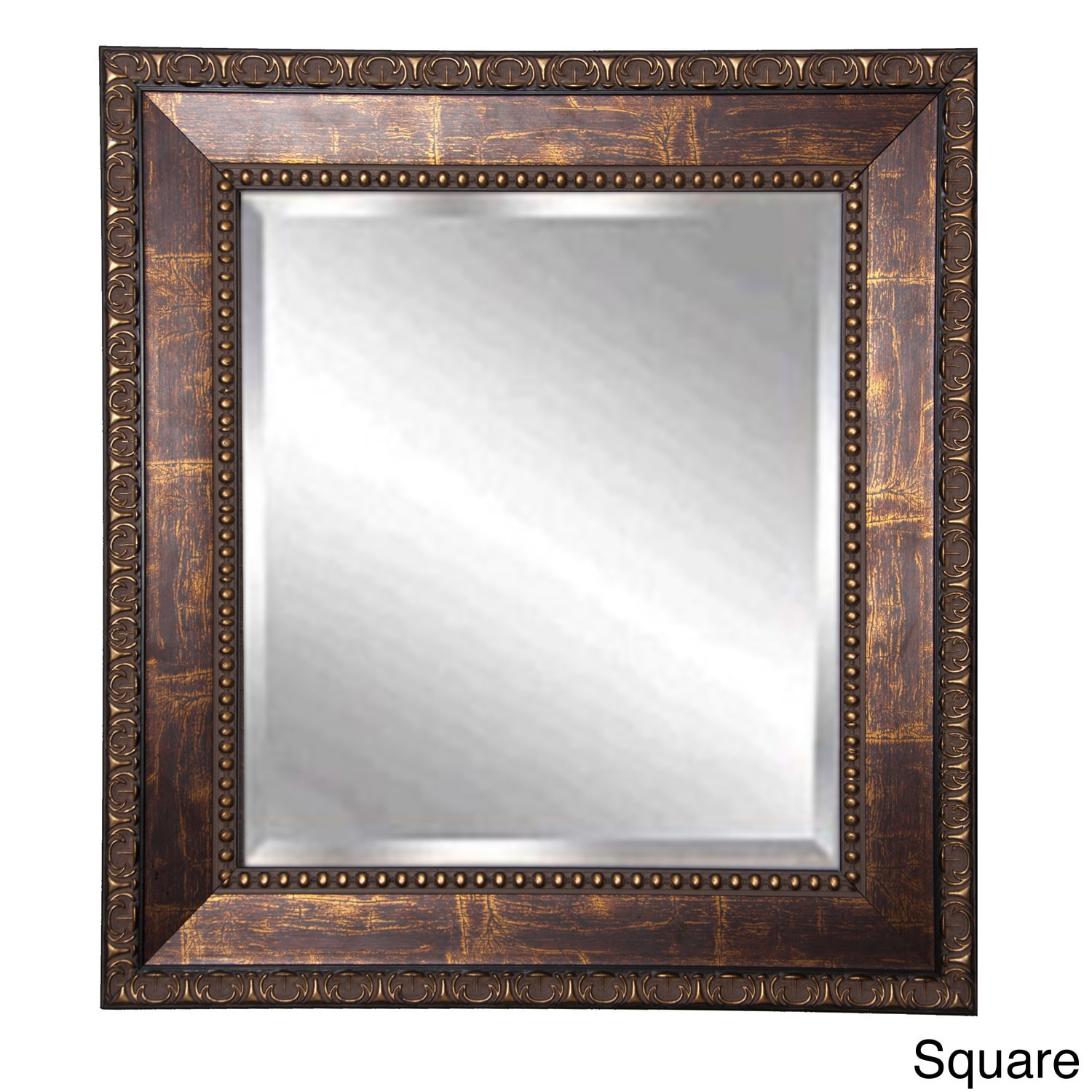 American Made Rayne Roman Copper Bronze Wall Mirror