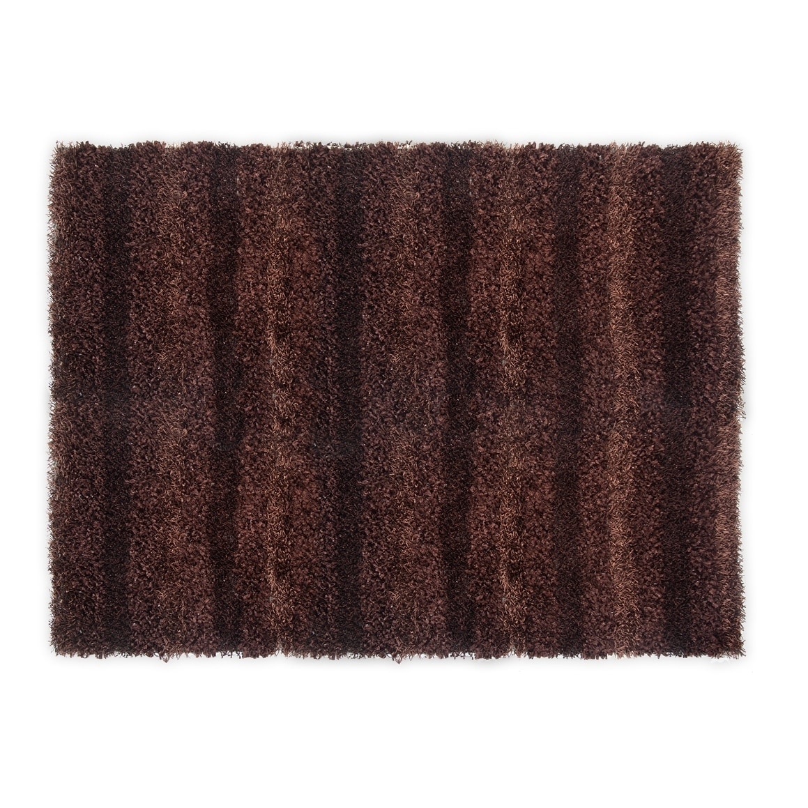 Sea Breeze Chocolate Shag Rug (8 X 10)