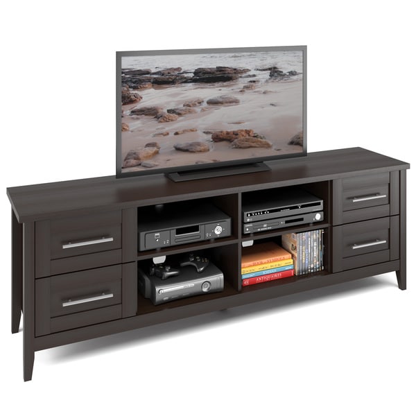 CorLiving TJK 687 B Jackson Espresso Extra Wide TV Bench