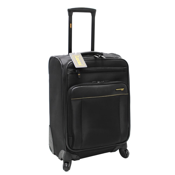 Lucas Exclusive 20-inch Expandable Carry-on Spinner Upright Suitcase ...