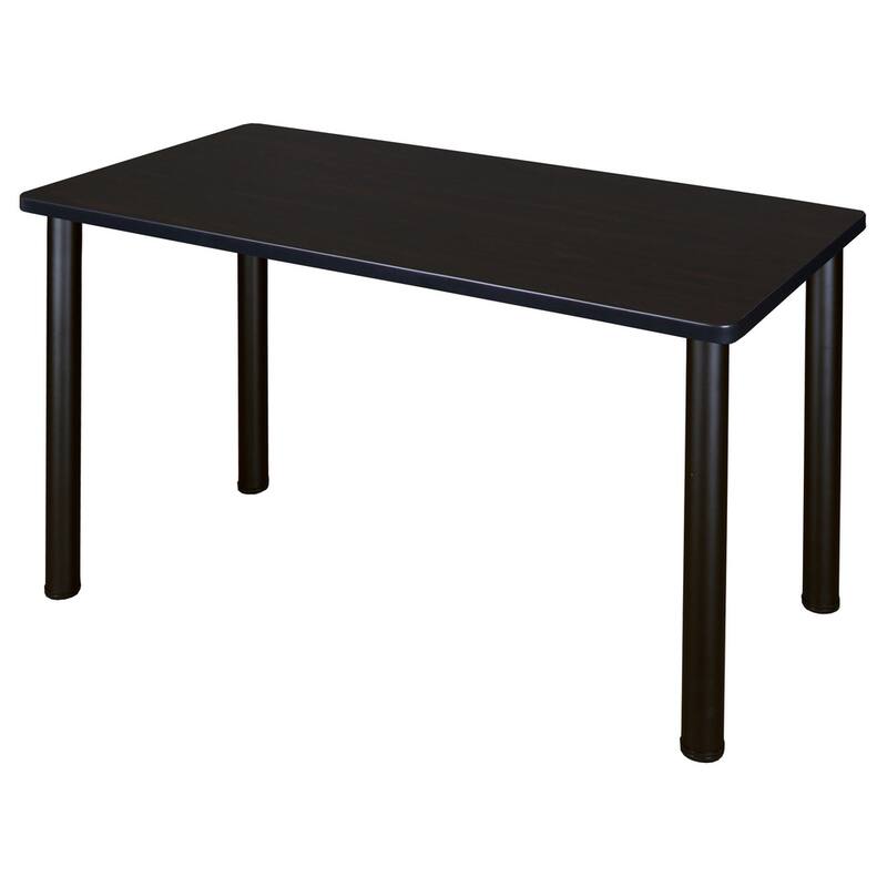 42-inch Kee Training Table -Black Legs