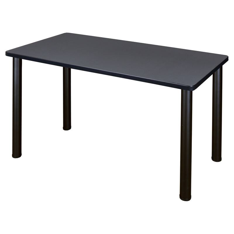 42-inch Kee Training Table -Black Legs