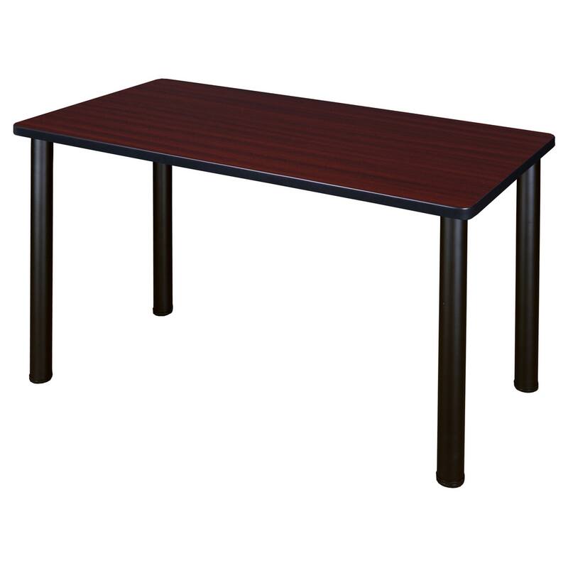 42-inch Kee Training Table -Black Legs