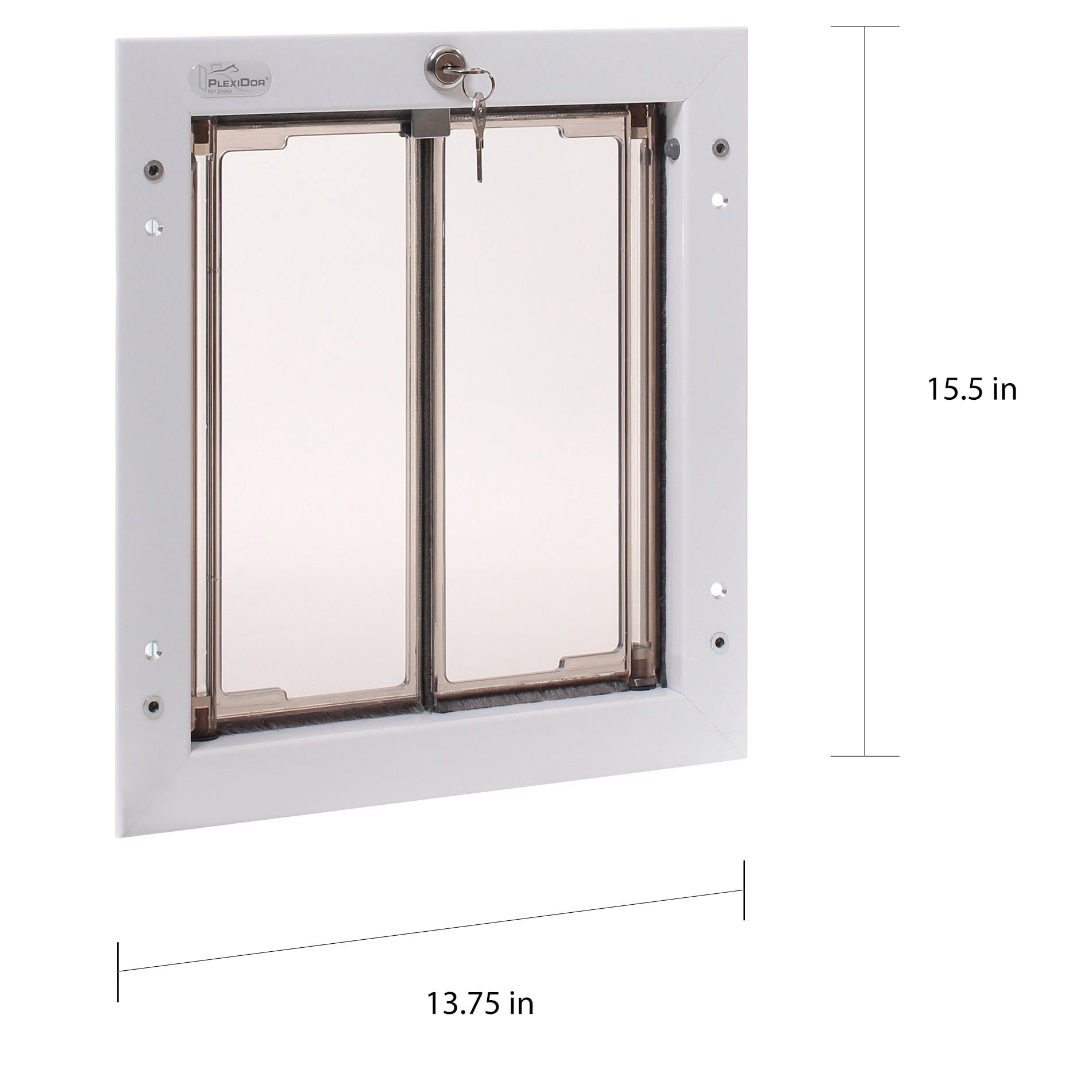 Plexidor Performance Pet Door Medium Door Mount