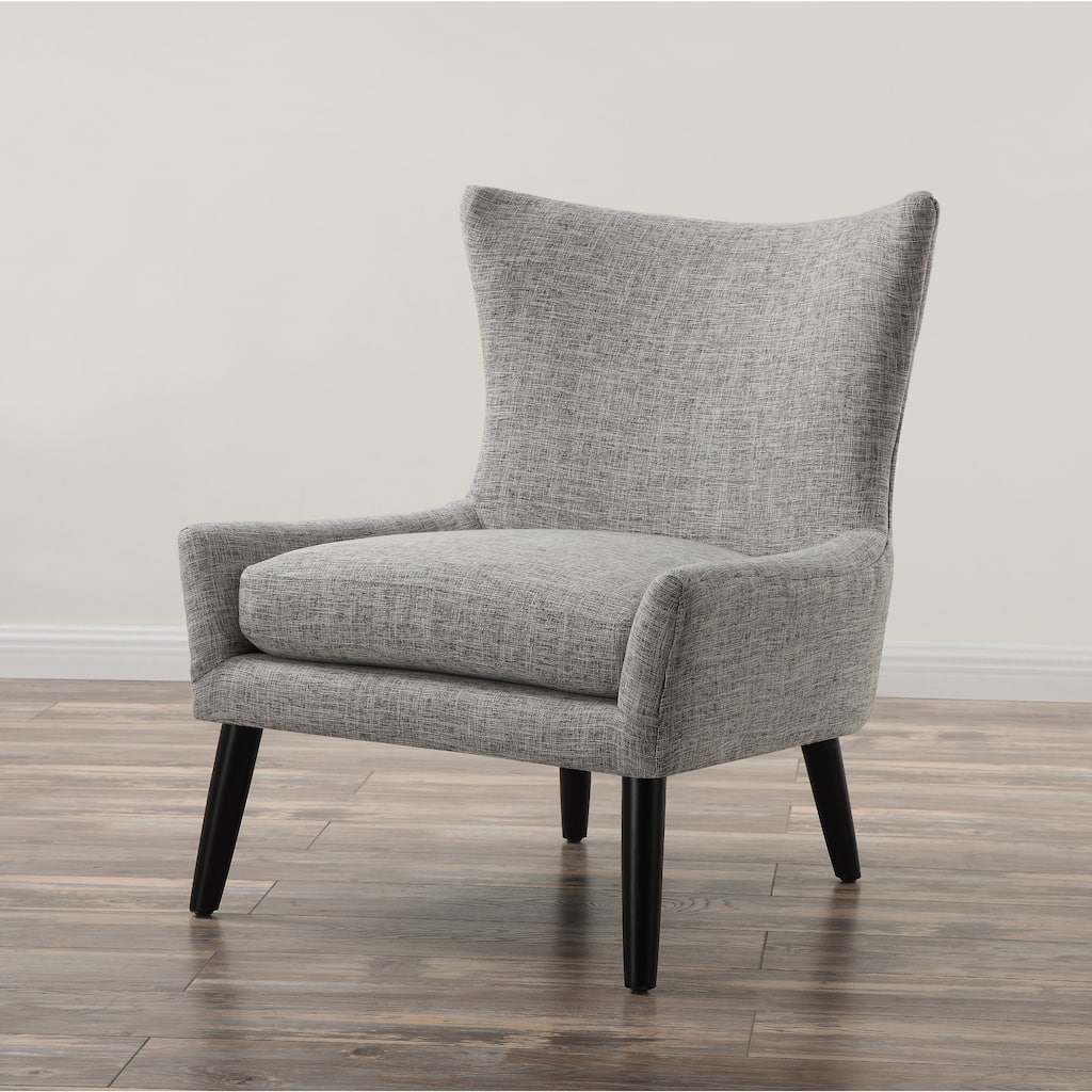 Sullivan Grey Linen Upholstered Chair