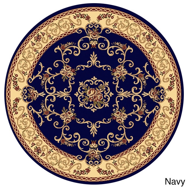 New Vision Souvanerie Round Oriental Rug (53)