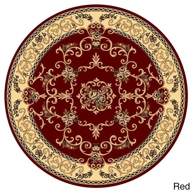 New Vision Souvanerie Round Oriental Rug (53)