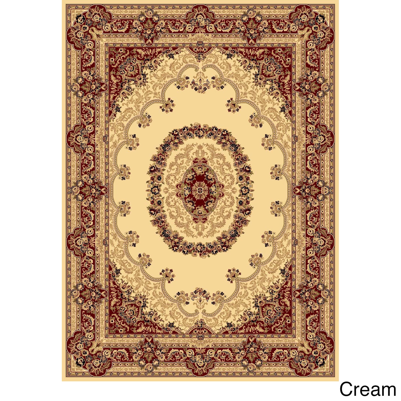 Rugs America Corp New Vision Kerman Area Rug (910 X 132) Tan Size 96 x 13