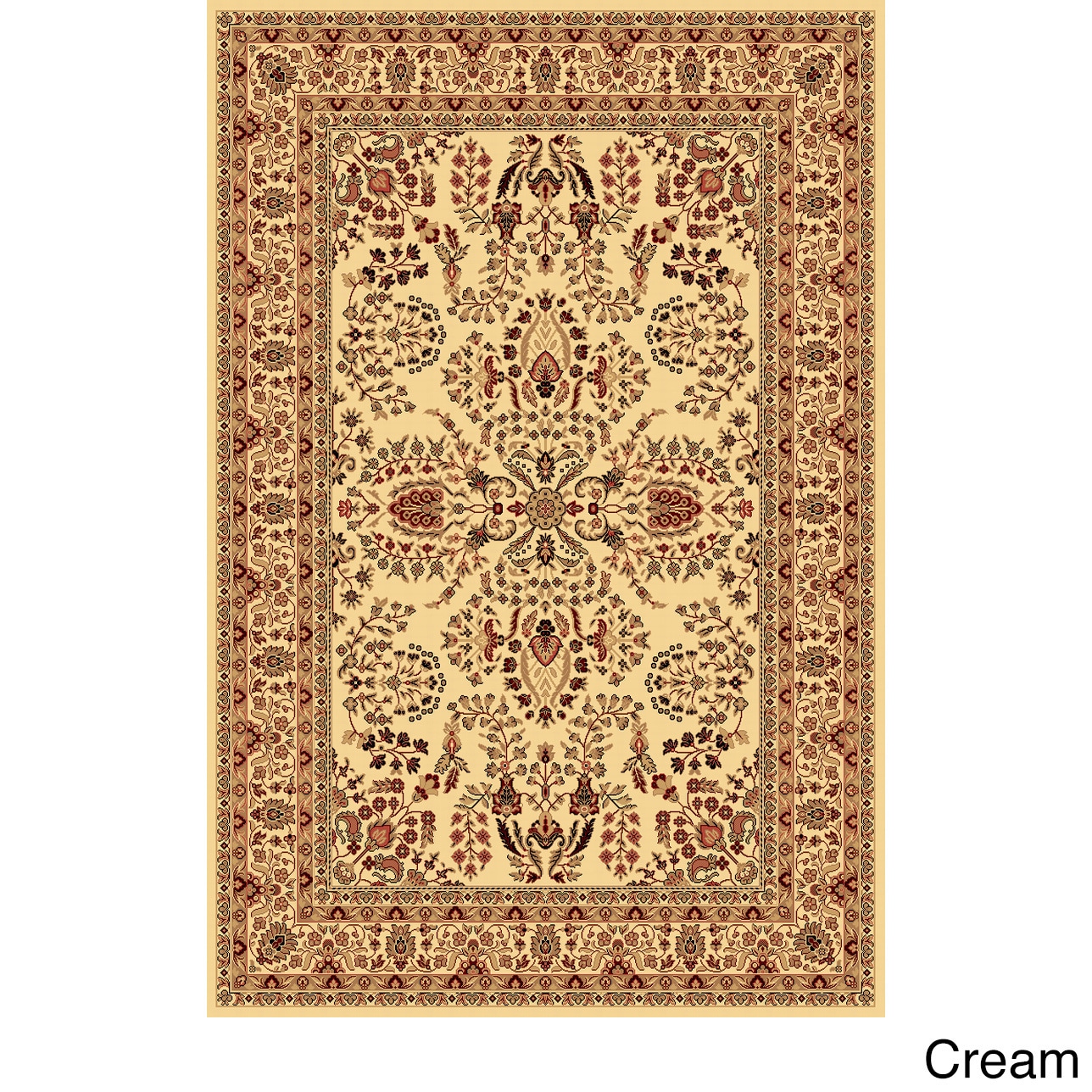 Rugs America Corp New Vision Lilihan Area Rug (910 X 132) Tan Size 96 x 13