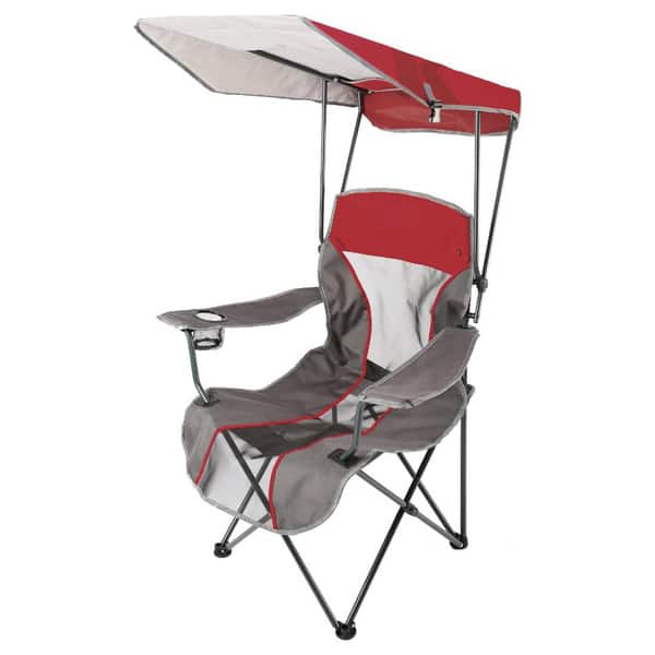 Kelsyus Premium Red Canopy Folding Chair (As Is Item) Bed Bath