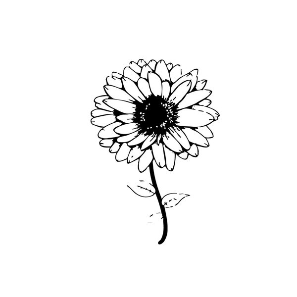 Shop Sunflower Vinyl Wall Art Decal - Free Shipping On Orders Over $45 ...