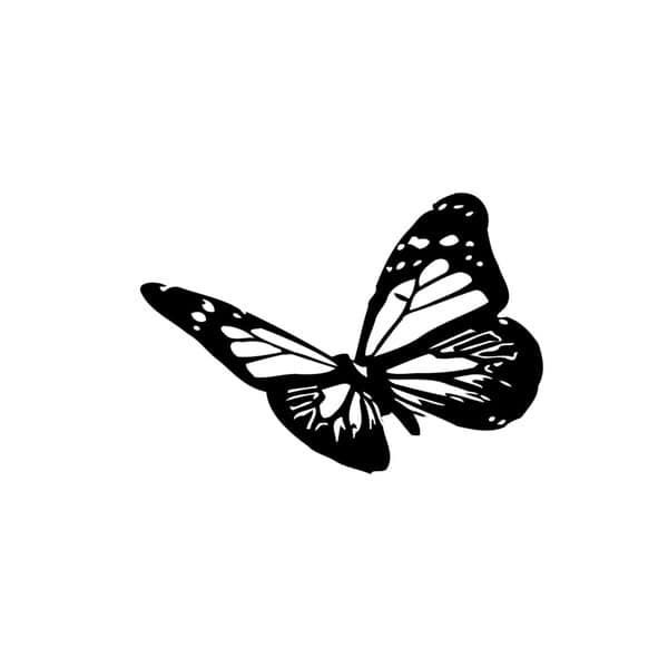 Butterfly Vinyl Wall Art Overstock 8969874