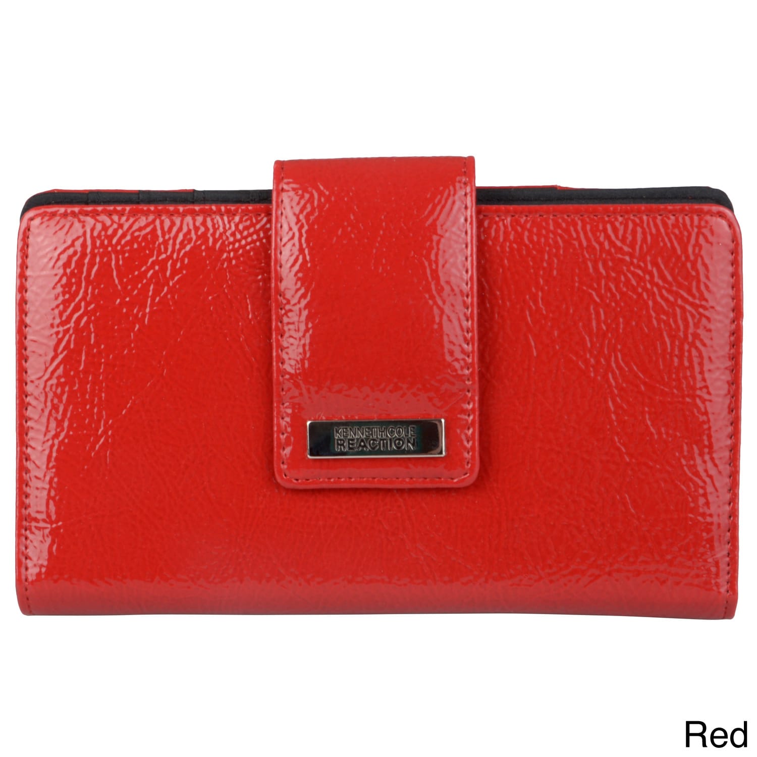 Kenneth Cole Reaction Womens Tab Top Utility Clutch Wallet