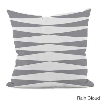 Bold Geometric 18x18-inch Decorative Pillow