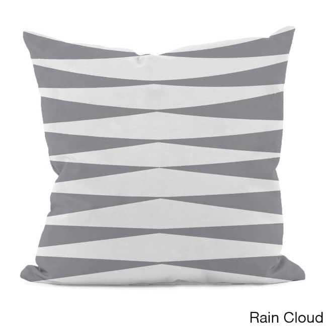 Bold Geometric 18x18-inch Decorative Pillow