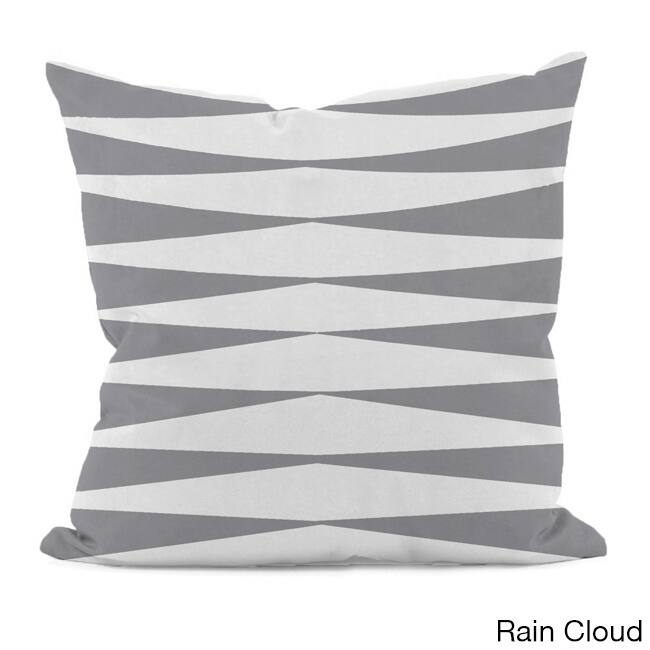 Bold Geometric 18x18-inch Decorative Pillow