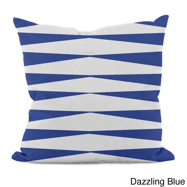 16x16-inch Decorative Throw Pillow - Dazzling Blue