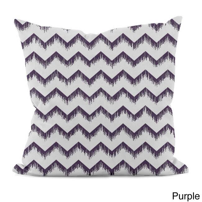 Sketched Zig-zag 20x20-inch Decorative Pillow