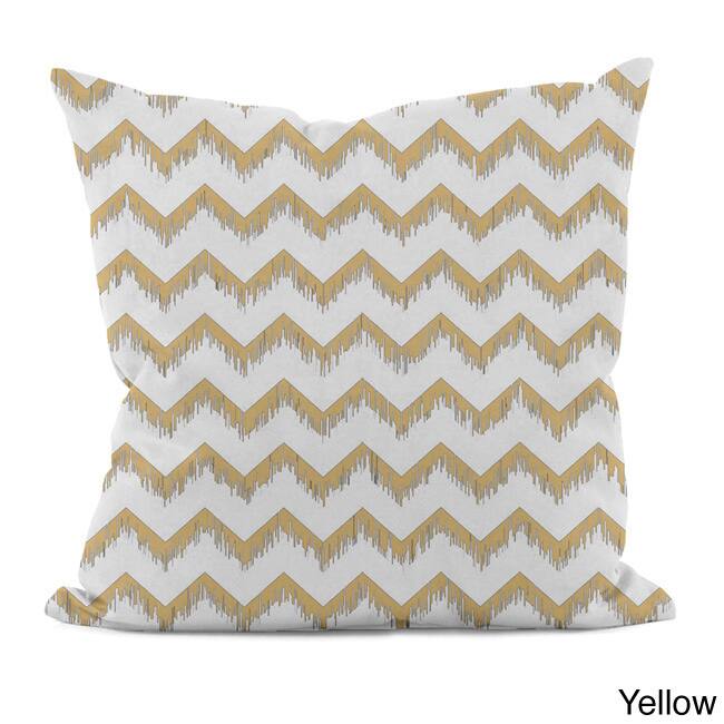 Sketched Zig-zag 20x20-inch Decorative Pillow